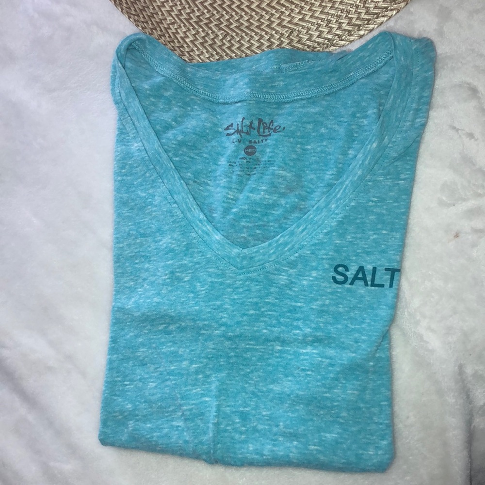 Salt life short sleeve shirt!! Size medium!!